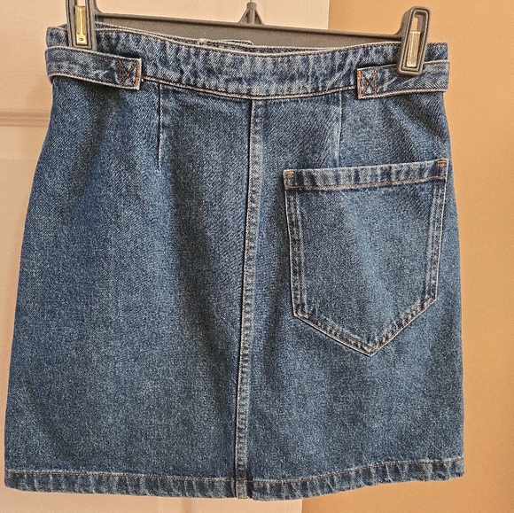 A.P.C. DENIM MINI SKIRT - Picture 2 of 8
